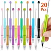 20pcs Perlable Infinity Pencil Tinteless Everlasting Bleistift DIY wiederverwendbares Bleistift Schreibbleistift für Kinderstudenten 240422