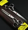 SHARS KVALITET 6 tum varumärke Jason Top Grade frisörsax JP 440C Professionella barberare som klipper sax tunnare Shears Hair