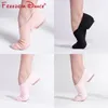 Dance Shoes Stretch Canvas Slip On Jazz Ballet For Women Men Exercise Shoe Soft Yoga Training Sports Sneakers Pink 44