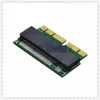 SSD PCIe -adapter Aluminiumlegering Shell LED Expansion Card Computer Adapter Interface M.2 NVME SSD NGFF till PCIe 3.0 X16 Riser