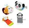 Прибытие запястья гремевает ноги Foots Finder Babys Toys Toys stock Sock плюшевые запястья