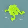 Autres fournitures d'oiseaux Décompression Toys Cartoon Antistress Color Random 4.5x4.5cm Nouveauté Toy rebondissant Frog Classic Nostalgia Light Party