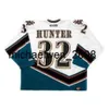 Kob Weng Dale Hunter 1998 CCM Vintage Home Hockey Jersey Tous cousue de qualité supérieure n'importe quel numéro n'importe quel numéro n'importe quelle taille de gardien de but Cut