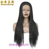 Womens two-braid wig small pigtail braided wigs hand rubbing braid half hook front lace headband