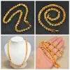 Necklaces Dubai Arab Ethiopia Gold Color Phoenix tail necklace Chain For Women Party gifts Jewelry Necklace Eritrea Chunky Luck Chain