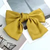 Dog Apparel Oversized Black Bow Hairpin Simple Durable Portable Wear Resistance Health & Beauty Back Of Head Spring Clip Practical Retro