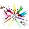 Accessoires Cat Toys Cat Feather Wand, 11pcs Cat Interactive Toys, Kitten Retractable Toys Toys Toys Améliorer la santé interactive et animale