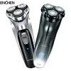 Shavers Enchen Blackstone Face Rath for Men Recargable 3D Floating Electric Automo