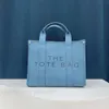 Marc Tote Bag Emed Totes Bags 디자이너 핸드백 여성 가죽 올 매치 쇼핑객 품질 숄더 가방 240423