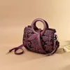 Bag Womens Flower One Spalla Crossbody Cashibile Grande borsetta di grande capacità