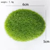 Decorative Flowers Artificial Fake Moss Rock Green Eternal Life Plants GrassLandscape Mini Crafts Straw Mattress For Home El Garden