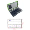 Accessories Fishing Tackle Box Baits Lure Hook Boxes Plastic Storage Case High Strength Fishing Tackle Container Casefishing Accessories