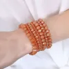 Brins Bohemian 7pcs / lot Crystal perles bracelet ensemble pour femmes hommes multicouches