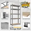 Stojaki Buxwellbang 5 Shelf Heavy Duty Shelving Regulowane półki do przechowywania garażu