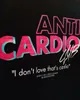 Anti cardio män t-shirt sommar avslappnad korta ärmar bomull t shirt gym manlig träning träning tee toppar mode kvinnor t shirt 240423