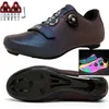 Scarpe ciclistiche MTB UOMINI SCARICHE SCARICHE SCARICHE SCEPE SCEPE STUBI STUBI GRANDE DONNA SPD PEDAL MOUNTING BICYCLE CARTA 240417