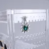 Smyckespåsar design halsbands studörhängen hållare hål showcase hängande display rack arrangör dörr