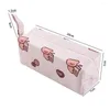 Cute Cartoon School Supplies Large Capacity Stationery Bag Bear Pencil Case Cosmetic Kawaii Bags Storage Box