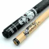 Cuesoul Rock II 58 19/20 / 21 oz Black Pool Cue Stick 13 mm avec sac de repère avec et Protecteur d'arbre / arbre 240416