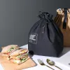 Sacs Canvas Lunch Sac Bento Box Handsbag Outdoor Portable Picnic Dîner Container School Fresh Keeping Food Storage Tote ACCESSOIRES