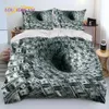 Beddengoed stelt 3D illusie dollar euro geldpatroon beddengoed setduvet cover bed set quilt cover caseKing q maat beddening set volwassen kind t240422