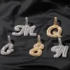 Ожерелья Uwin Boss Don подвесной кубик кубический циркония начальное ожерелье для женских модных украшений