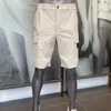 ジムの服の夏のゴルフの男性ロゴスポーツ通気性ショーツクールなポケットカジュアルパンツ。