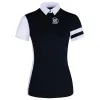 Skjortor 2023 New Golf Apparel Women's Summer Golf Tshirt, bekväm och andbar, avslappnad sport, gratis frakt