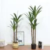 Decorative Flowers 1.7M Large Scale Simulation Plant Sisal Potted For Home Indoor Landing Fake Green Approaching Nature Tropical