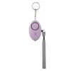 Nouvelle alarme d'autodéfense 120 dB Forme d'oeuf Girl Femmes Sécurité Protéger alerte Sécurité personnelle Screamit Loud Keychain Emergency Defensealarm pour