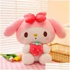 Fyllda plyschdjur Nya Stberry Komll Melody P Toy Laurel Dog Childrens Toys Drop Delivery Gifts Dhrgi