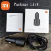 충전기 100W Xiaomi MI 11 자동차 충전기 오리지널 QC 4.0 빠른 터보 어댑터 충전 듀얼 USB 자동차 충전기 f4 x4 gt 12 Ultra 11s