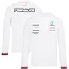 2022-2023 F1 Racing Long Sleeve T-shirt Formula 1 Team Driver O Neck T-Shirt Summer New Men's Fashion Sport Jersey T-shirts Custom