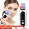 Instrument Ultrasonic Face Skin Scrubber EMS Micro Current Facial Shoveling Peeling Blackhead Remover Facial Cleaning Device
