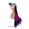 Factory Outlet Fashion wig hair online shop Wig hat integrated braid three head cover WIG