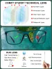 Ram fyrkantiga ramläsningsglasögon för män stora optiska glasögon hyperopia läsglasögon glasögon stora läsare +1 +1,5 +2 +2,5 +3