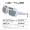 Rama bezpieczna specjalne okulary spawalnicze ANTIGLARE Ochrona oka gogle słoneczne Automatyczne szklanki szklanki