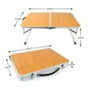 Camp Meubles HOORU Camping Table pliante de camping Lightweight Portable Portable Aluminium avec sac à main