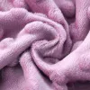 Zet babydekens Warm Fleece Thermische pasgeborene zachte kinderwagen