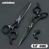 Shears Univinlions 6 "Janpan Steel Professional Hair Cutting Scissors Barbers Hairning Scissors Barbers 헤어 스타일리스트 가위 키트