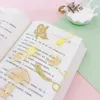 Piece Animal Metal Bookmark Cute Lovely Teacher Gift Page Marker School Office Supply Stationery Butterfly Sunflower Dragonfly