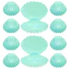 Assiettes 10 PCS Boîte de bonbons Poctes de porte-coquille de mer pour table de fête Boîtes-cadeaux Plat ACCESSOIRES PP JIANIELLE DE REQUE