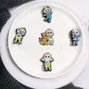 Anime baby girl boy charms wholesale childhood memories funny gift cartoon charms shoe accessories pvc decoration buckle soft rubber clog charms