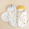 Sets Winterbaby Neugeborene Bettwäscheldecke für Säuglinge Kleinkinder Herbst Schlafsack Minky Dot gesteppt Schlafsack