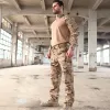 Наборы/подходят Camouflage Commando военная униформа спортивная спортивная одежда на открытом воздухе.