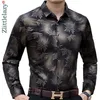 Styczeń Styczeń Nowy społeczny długi rękaw Maple Designer Koszulki Mężczyźni Slim Fit Vintage Fashions Męska koszulka Mężczyzna dżersey Clot268x