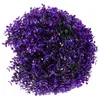 Flores decorativas Eucalyptus Grass Ball Balls Folhas Plantas Artificiais Simulação de Pingente Topiária ao ar livre