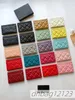 5A Designer korthållare CC Purse Women Wallet äkta läder Kvinnor Korthållare Key Ring Credit Coin Mini Wallet Bag Korthållare Kvinnor Plånbok Partihandel med låda