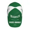 Ball Caps Unisex Flag Arabia Saudita Cool Arabian Araban Baseball Cappello Patriotico per gli appassionati di calcio uomini donne