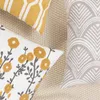Cuscino inyahome boho floreale cover decorativo cover decorativo cover botanico ricamato in cotone per divano di divano